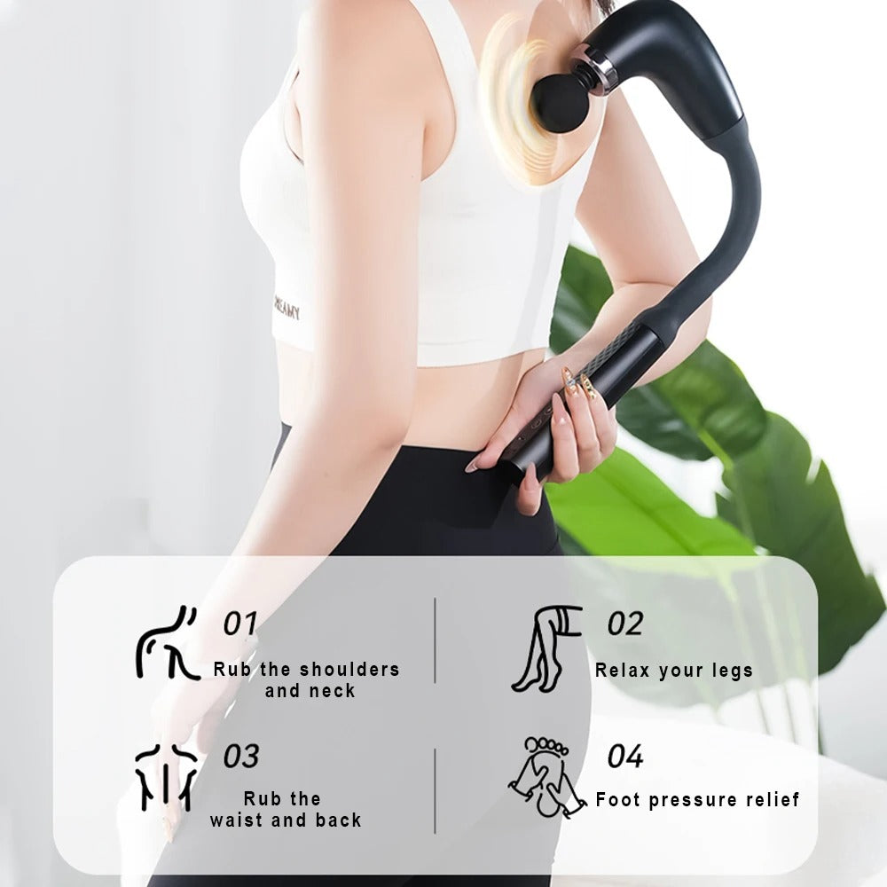 Smart Fascia Gun Electric Massager